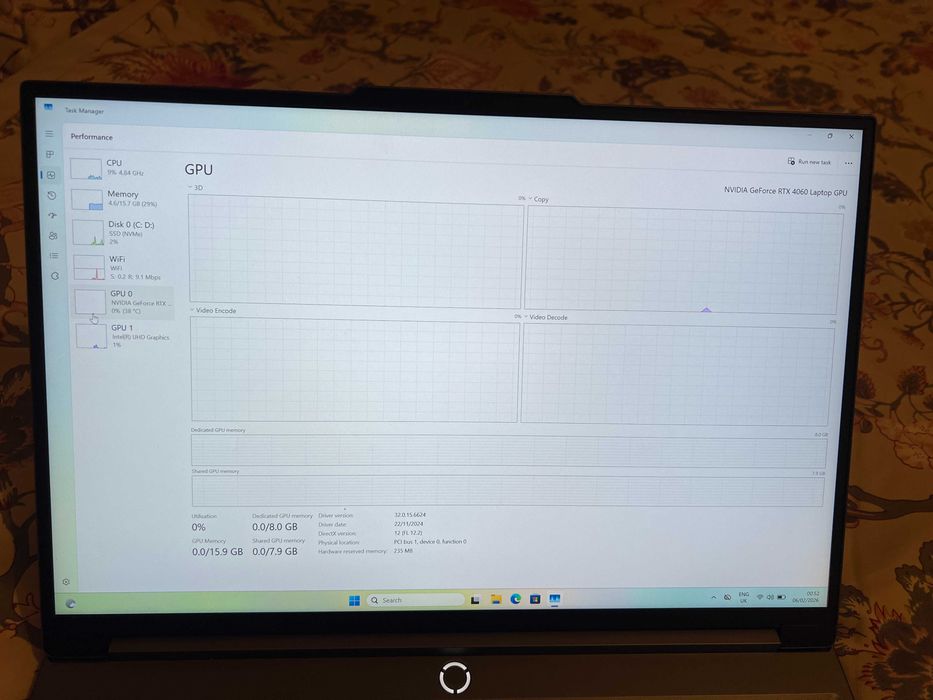 Laptop Lenovo Legion 5 16IRX9