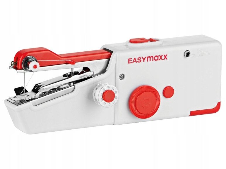 Продавам преносима шевна машина EASYmaxx 21.5x5x7.3 см комплект от 9 части захранвана от батерии