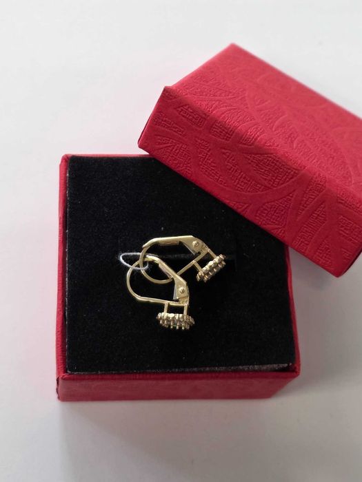 ***Уникални*** Златни дамски обеци - 1.92 гр.