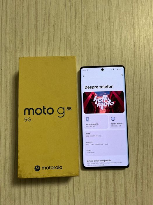 Motorola G85 5G 256gb 8gb RAM factura garanție