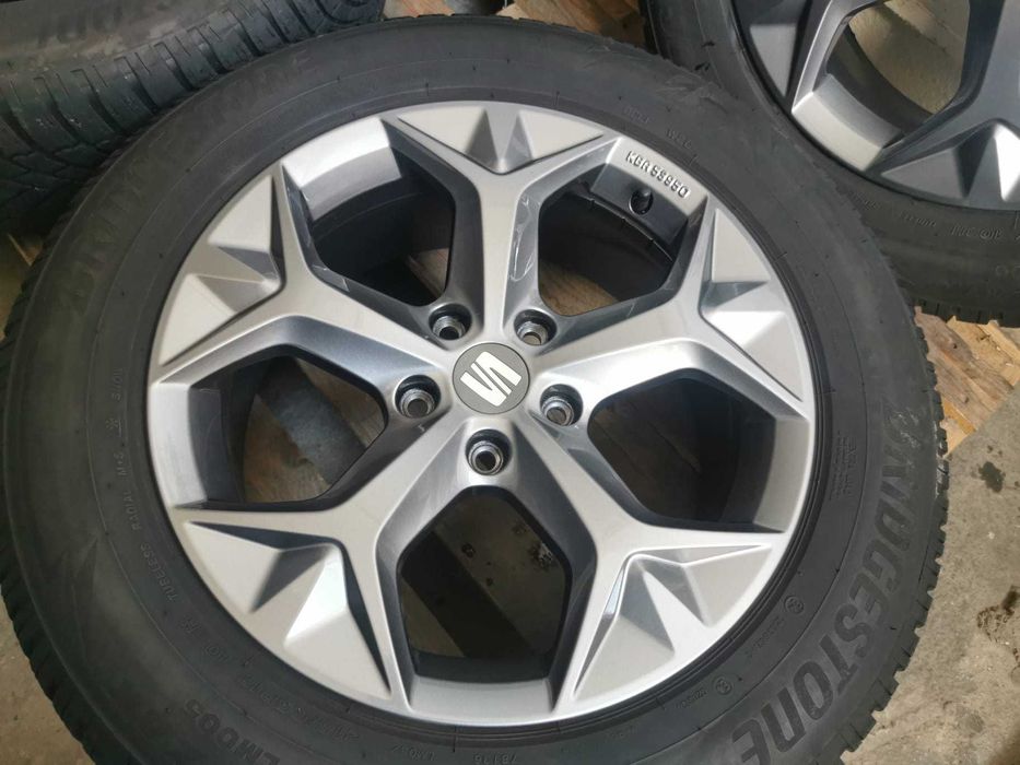 Jante Originale Seat Ateca / Terraco R 17 cu anvelope de iarna