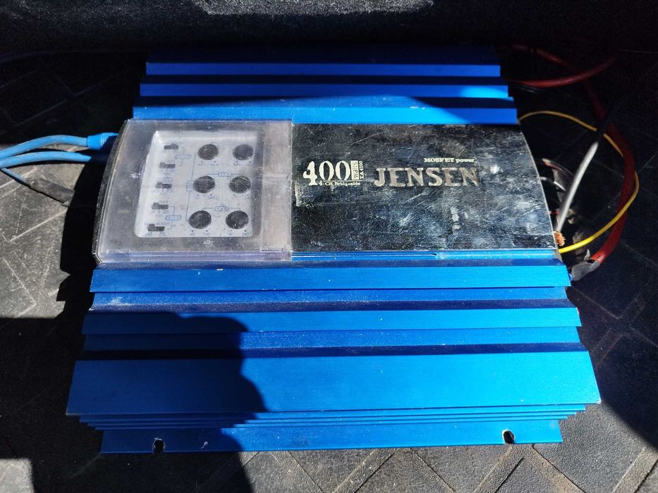 Subwoofer / tub de bass auto ALPINE 1000 Wati + statie auto