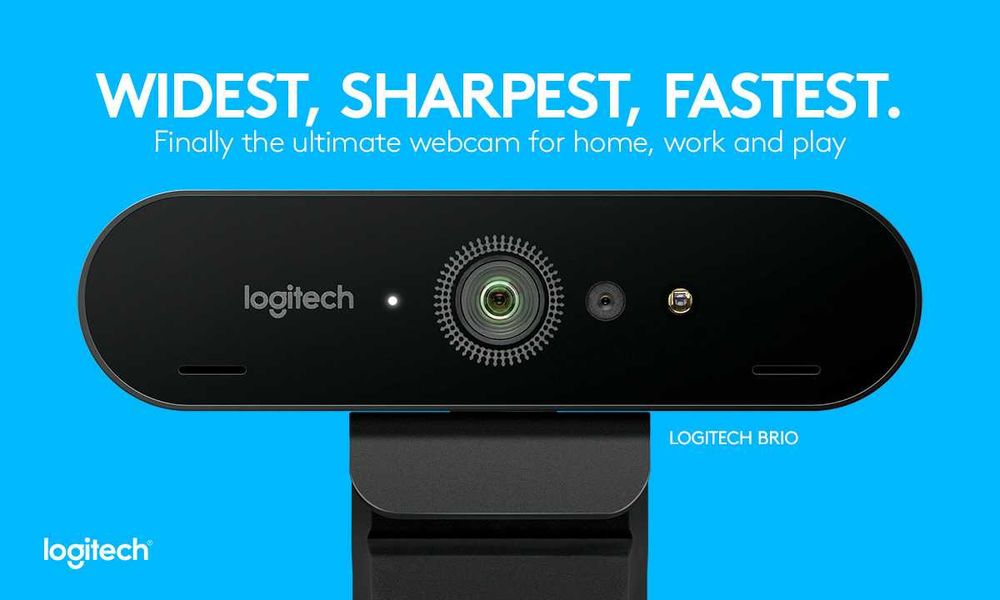 Лучшая Вебкамера для стримов Logitech BRIO 4K (4K PRO)