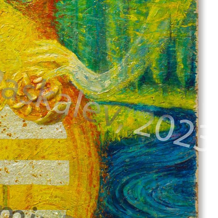 Картина "Самодива", акрилни бои