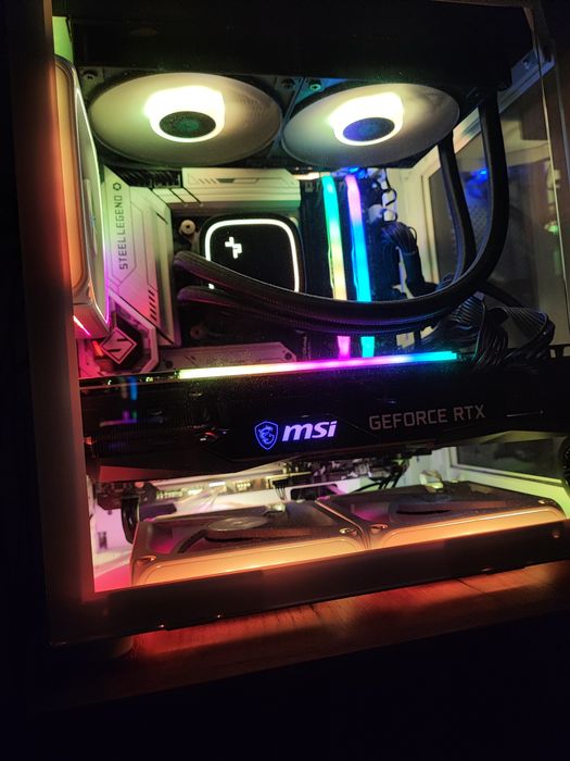 ASRock steel legend b760m wifi +placa video Nvidia Rtx 3070ti
