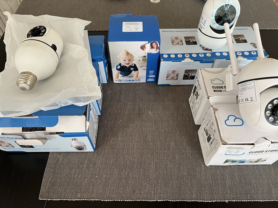 WIFI камери чисто нови