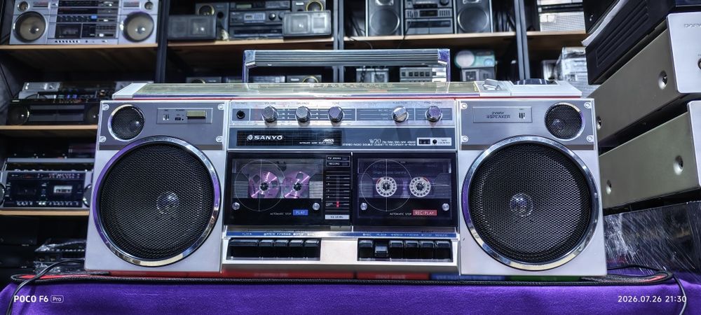 Sanyo M-W20K в хорошем состоянии,звучание отличное