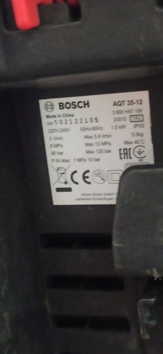 Aparat de spalat cu presiune Bosch Aquatak