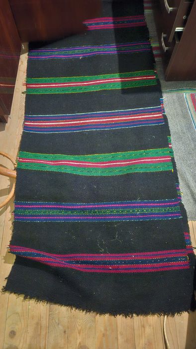 Черга памучна шарена