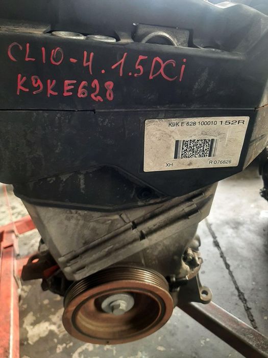 Motor 1.5 dci 90 cp k9ke628 k9k 628 k9k628 renault clio 4 captur kangoo nissan micra 5 dupa 2012 euro 6