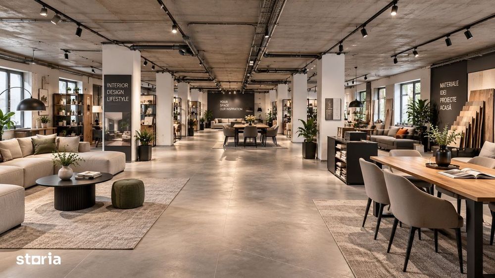 Showroom + depozitare 720 mp | Acces auto interior | Străulești