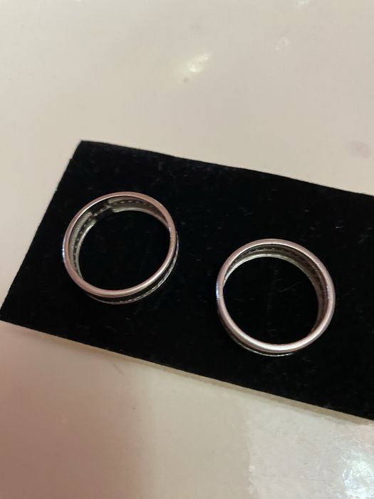 Кольца серебро пара