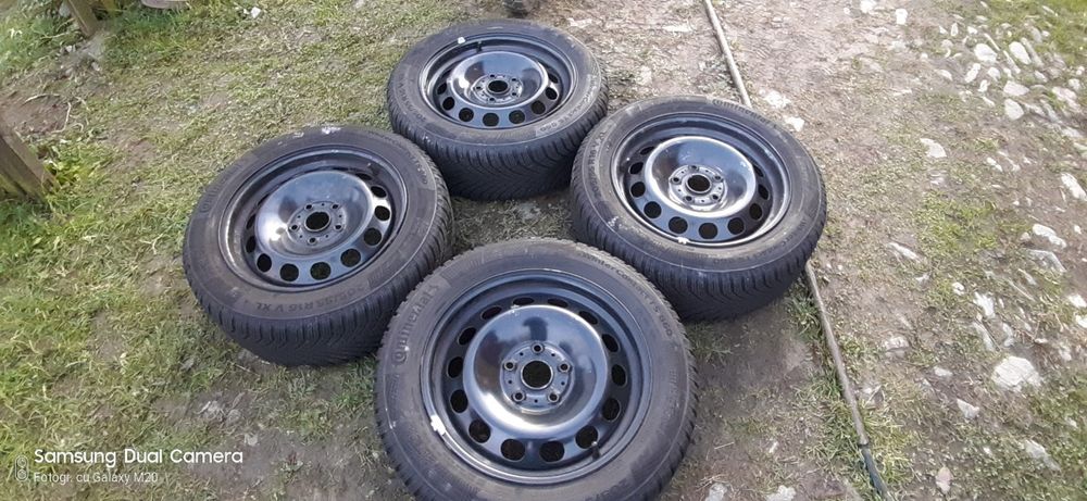 vand 4 jante de tabla de 16 inch 5x112 pt VW AUDI SEAT SKODA originale