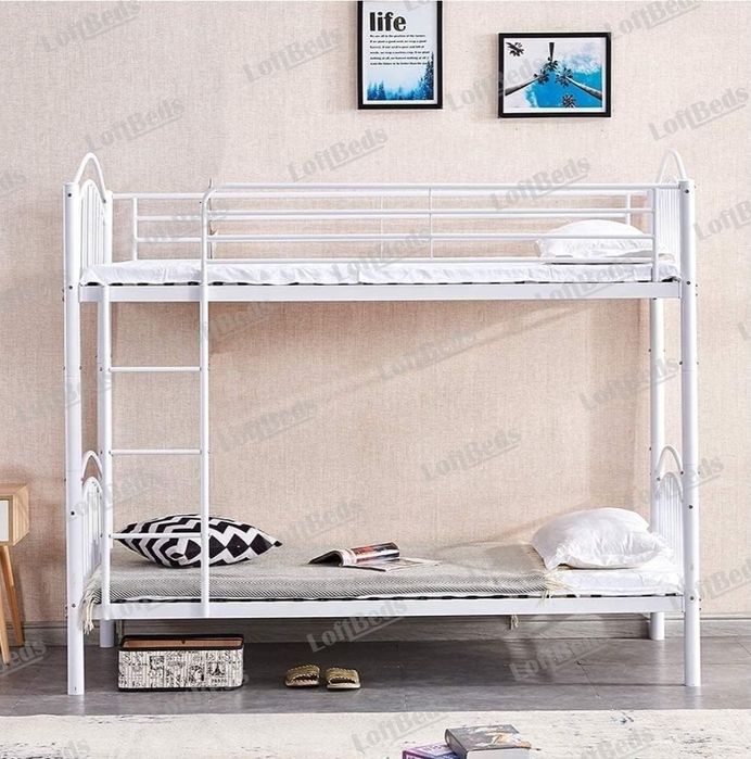 Детская Кровать Двухъярусная  , матрас ортопедический, двухэтажный