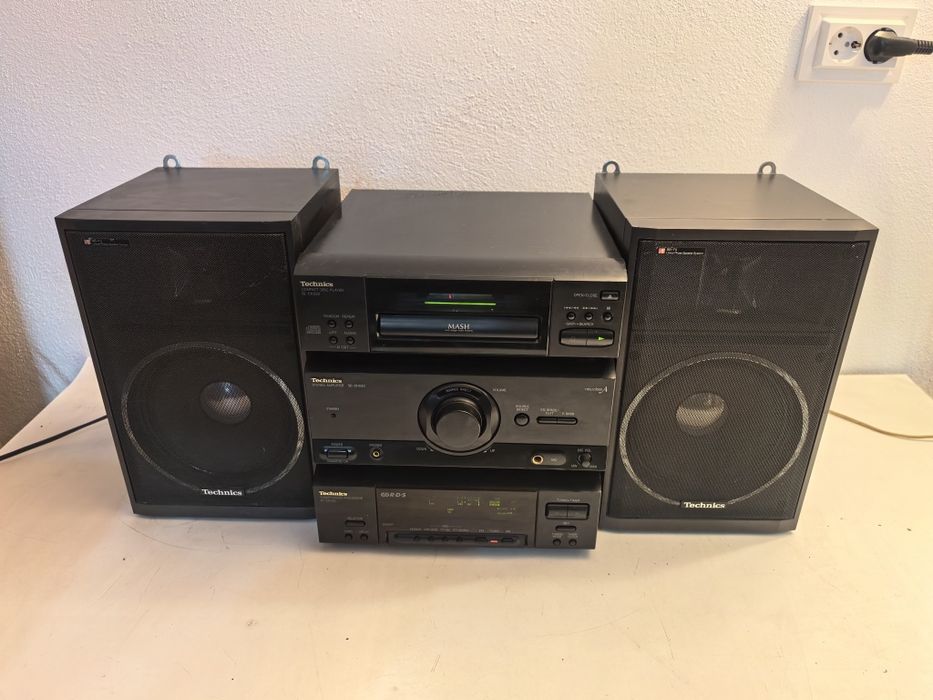 Combina Technics SE SL ST CH530 CD Tuner procesor sunet Boxe Technics SB F5
