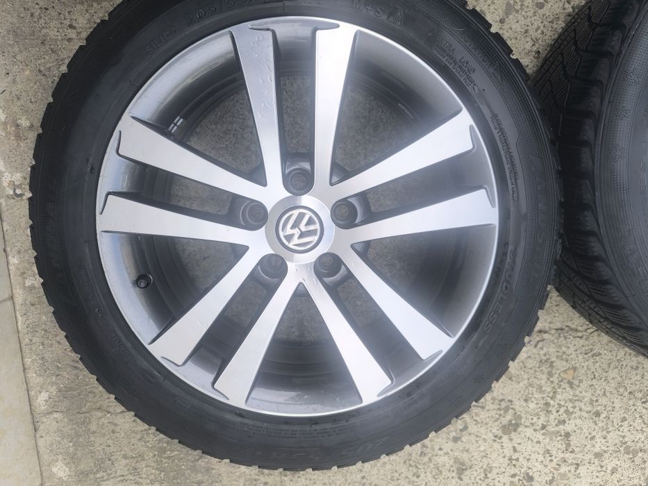 Jante 17x5x112 VW cu anvelope