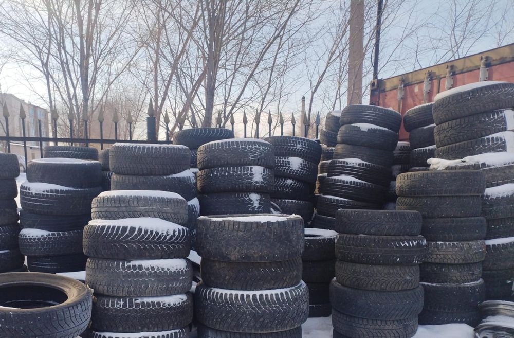 Продаётся б/у резина разных размеров