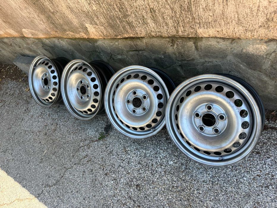 4бр. ОЕМ железни джанти 16" 5x120 VW Transporter - T5 T6