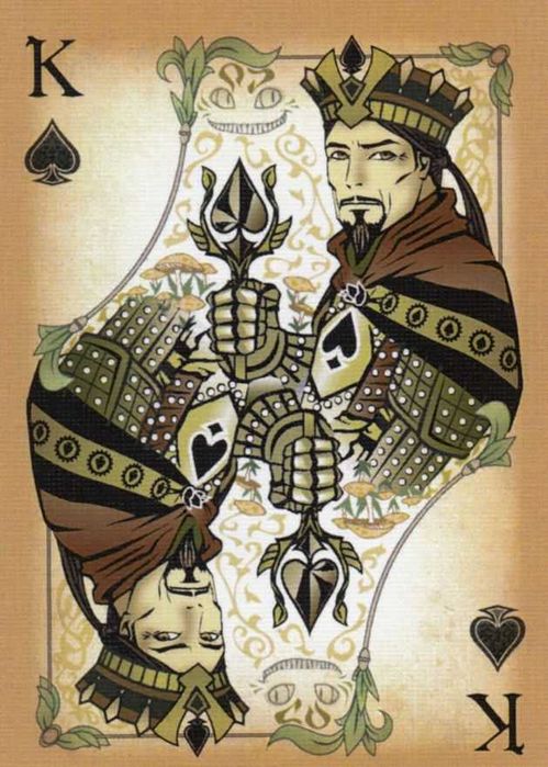 Коллекционные игральные карты Alice, размер 7х12см