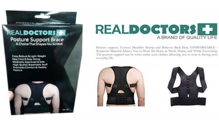 Корректор Осанки Магнитный Real Doctors+