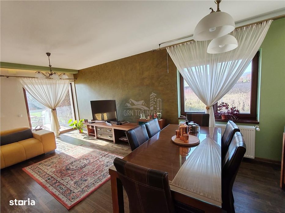 Casa stil mediteranean 3 camere 2 bai curte 790mp zona Cetate