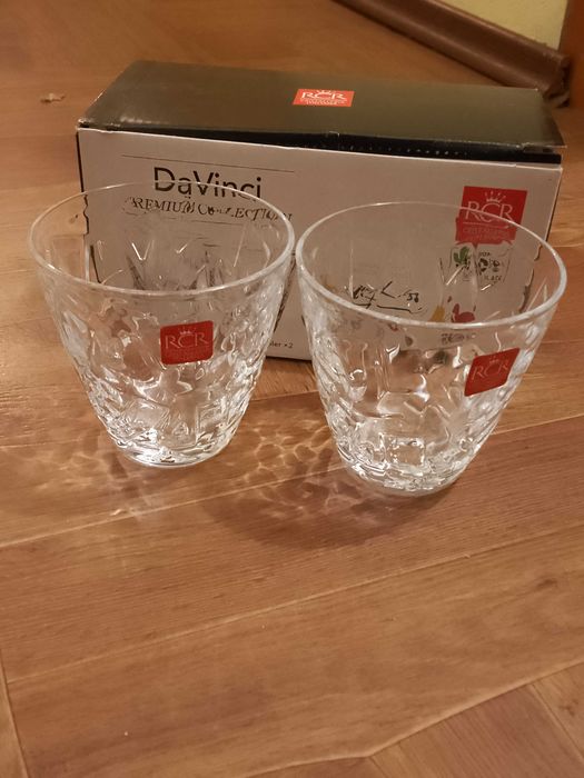 Set 2 pahare Eco-Crystal 295 ml DA VINCI RCR CRISTALLERIA ITALIANA