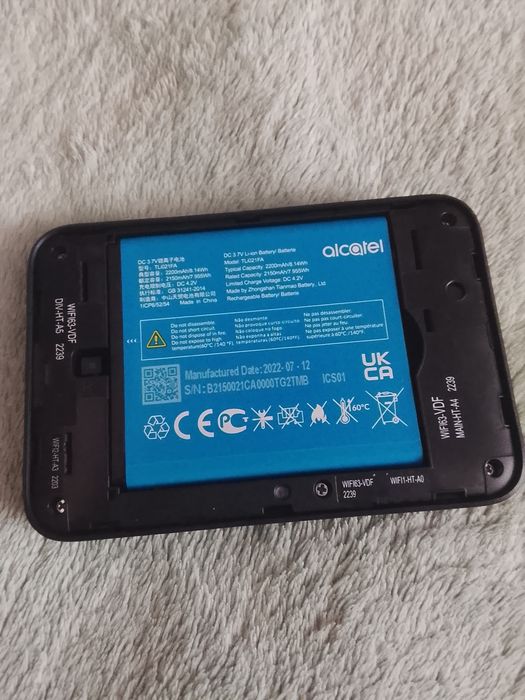 2.4-5Гц wifi 6cat. 4G mobil router с безлим.от Актив