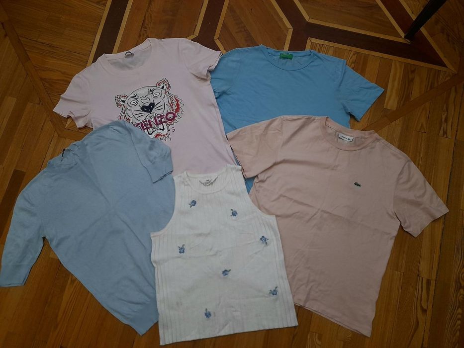 Женские майки от крутых брендов б.у дёшево на размер S