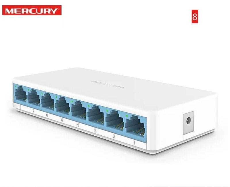 Коммутатор, свитч 8 порт mercury