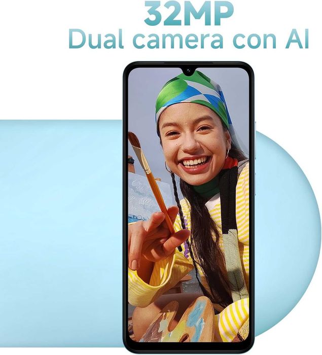 Smartphone Xiaomi Redmi A5, 4GB/128GB,Ocean Blue+Sandisk 128gb,sigilat