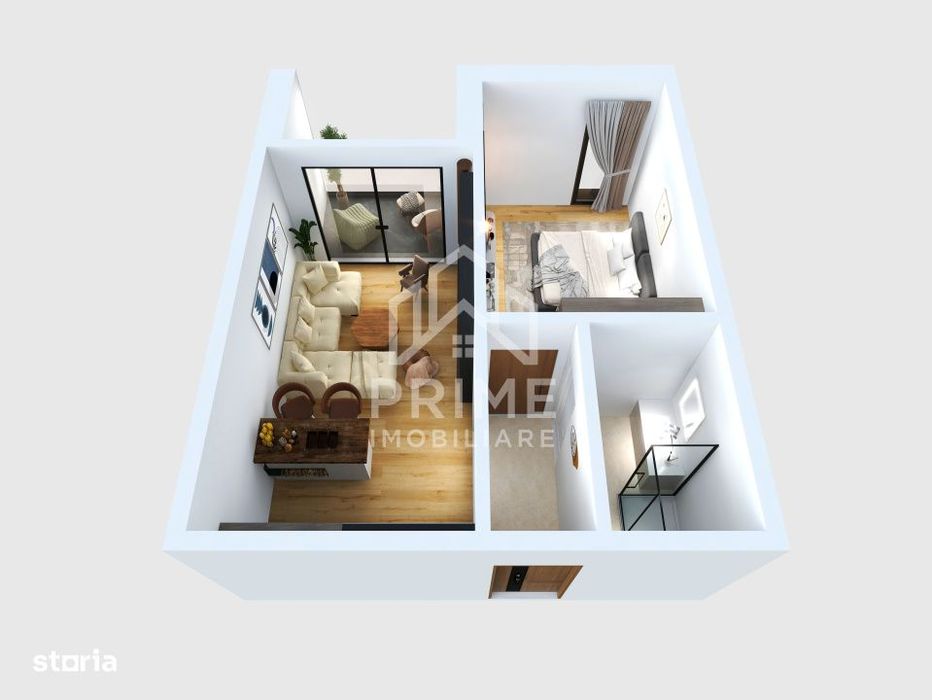 Apartament 1 Camera, 40Mp, Zona Lidl Cetate Alba Iulia
