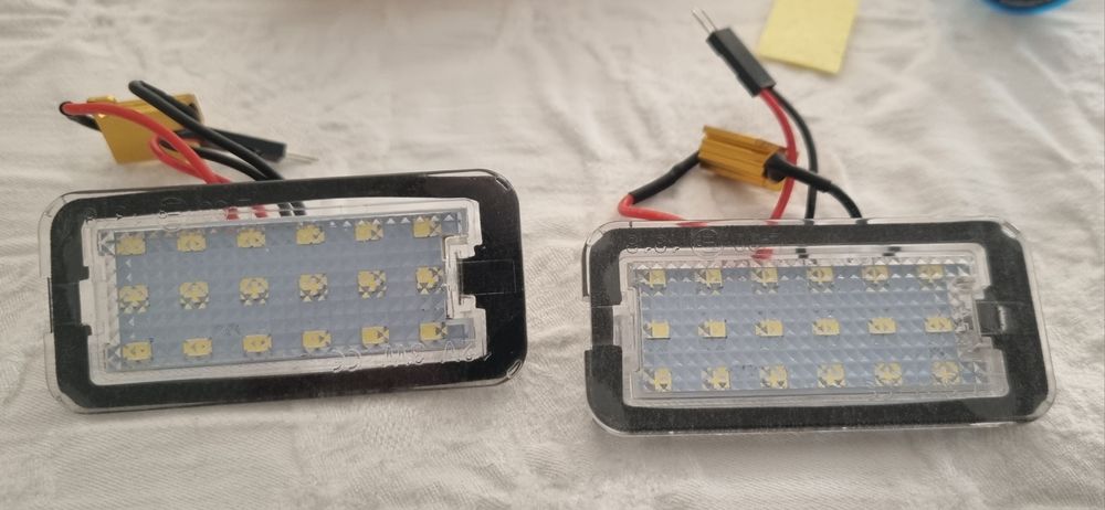 Плафони/LED за за регистрационен номер  FIAT 500