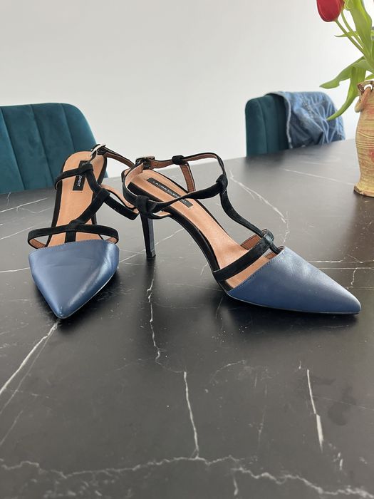 Pantofi eleganti, piele naturala, 40