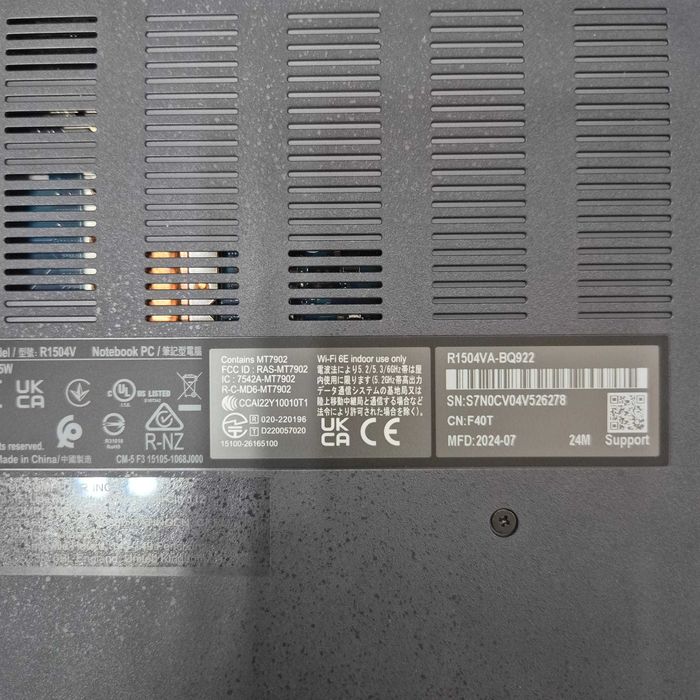 Laptop Asus VivoBook i3 - 1315U 8gb 512gb Factura Cutie Zeus 33531