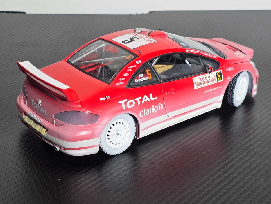 Macheta Auto 1/18 Solido Peugeot 307 WRC Monte Carlo 2004