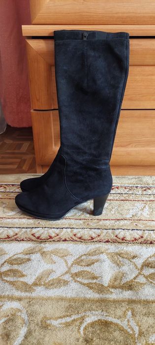 Сапоги замшевые 37 размер