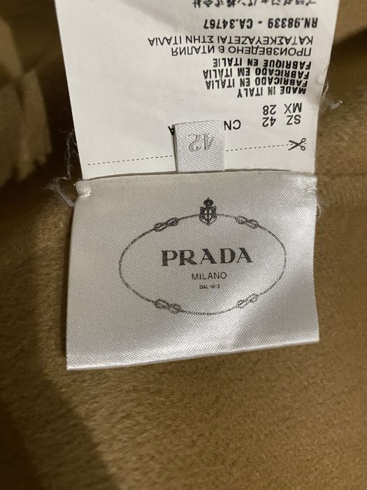 Prada кашемировое пальто оригинал