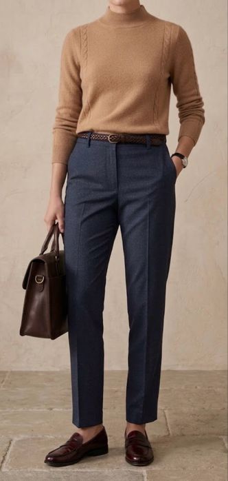 Massimo Dutti дамски вълнен панталон