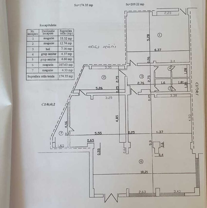 Spatiu comercial de Inchiriat 174mp Vaslui - Stefan cel Mare