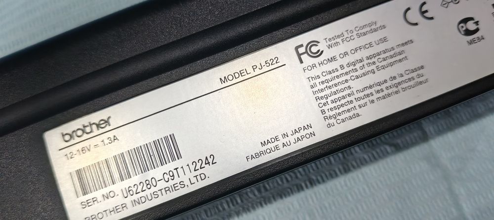 Imprimanta termica Tatuaje Tattoo Brother PJ 522