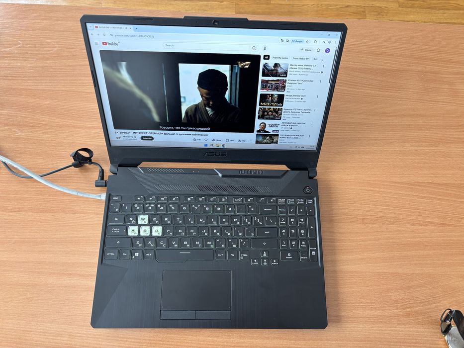 Ноутбук,срочно, asus tuf gaming, core i5-11400H, GeForce RTX 3050ti