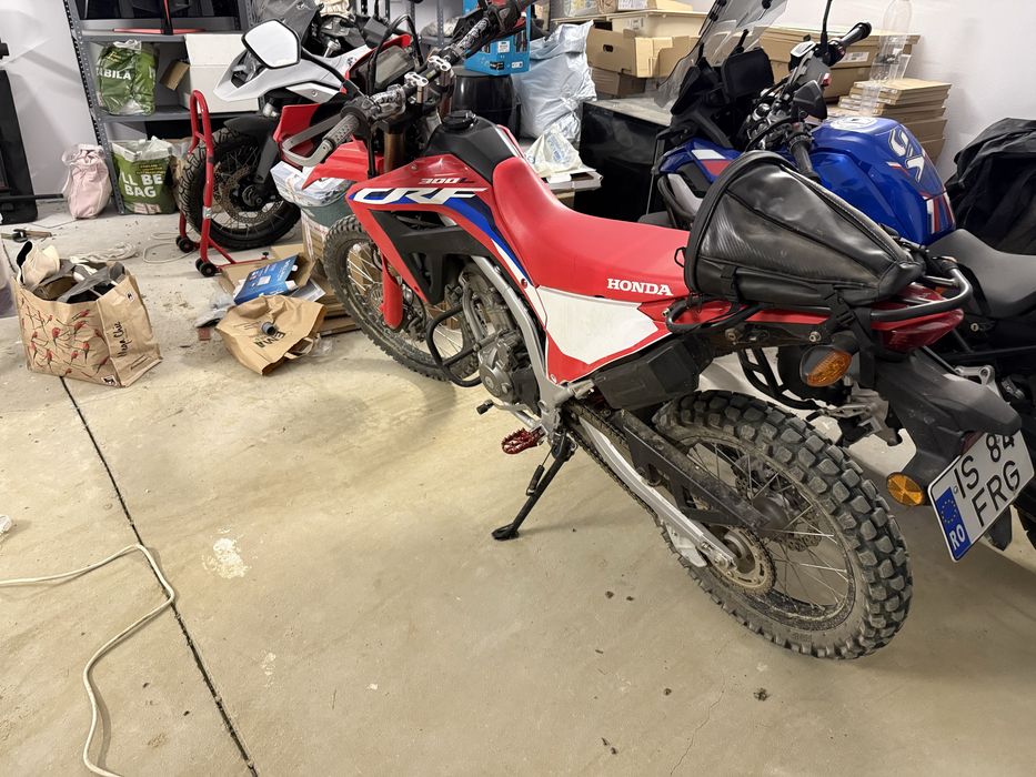 Honda crf 300l coborata 1400km