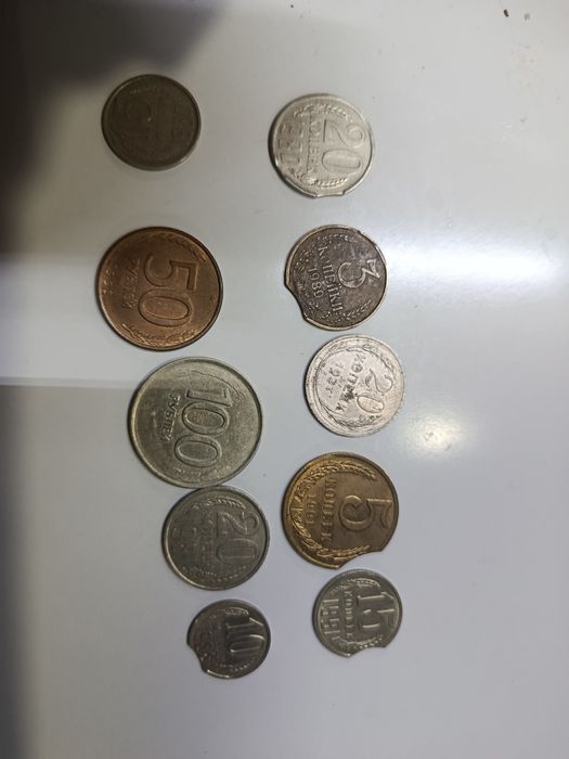 СССР пуллари Брак монеталари бар