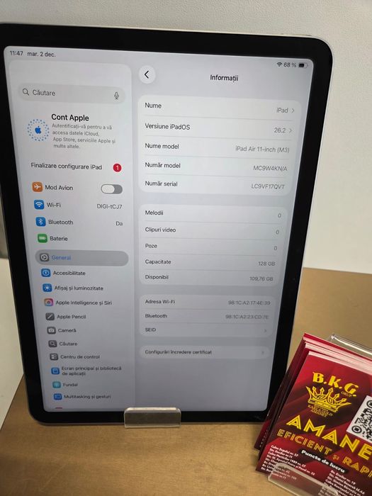 Ipad Air 11 M3 128gb Amanet BKG