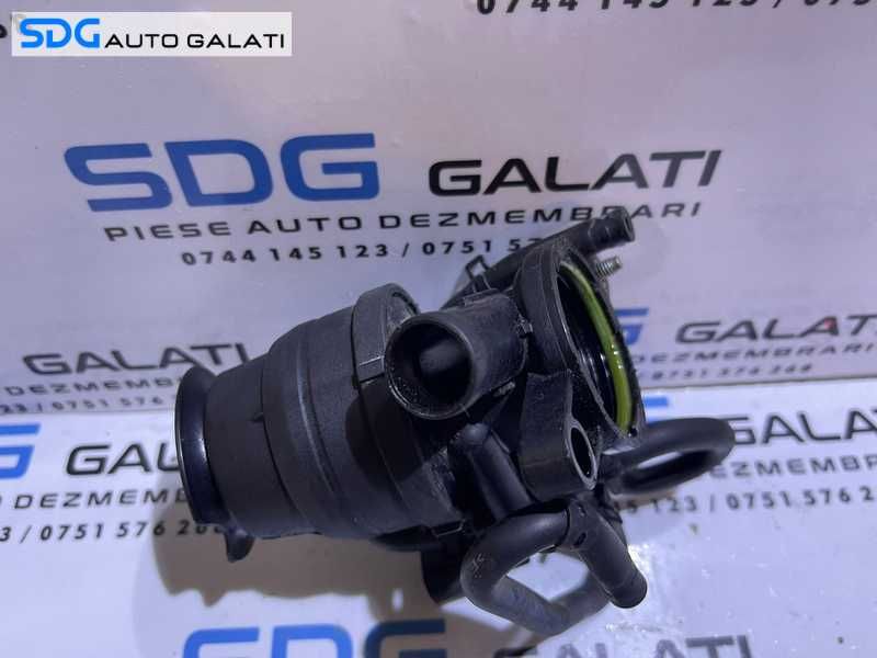 Tub Racord Admisie Supapa Electrovalva Convertor Presiune Turbo Turbina Turbosuflanta VW Golf PLUS 1.4 TSI CAX CAXA 2004 - 2014 Cod 03C129656C  [D0155]