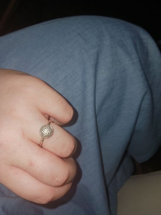 Inel Pandora original, discret, dar cu un farmec aparte