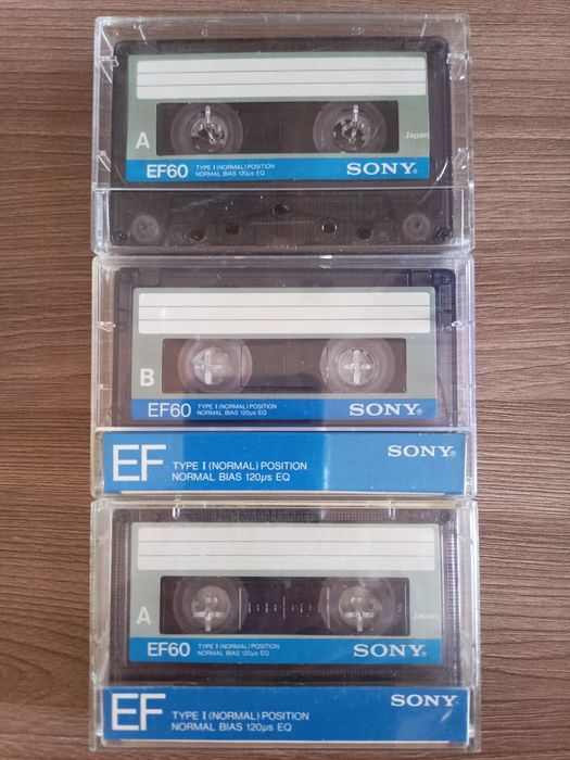 Аудиокассеты "Sony"