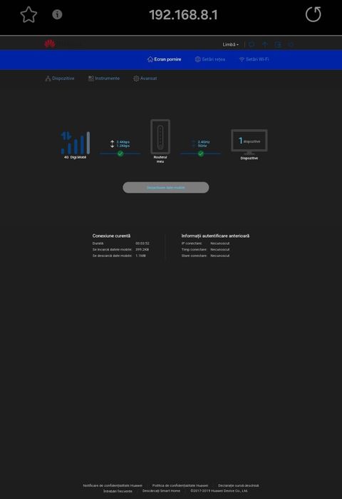 Router Huawei B535 cu SIM Modem 4G+ Hotspot WiFi decodat