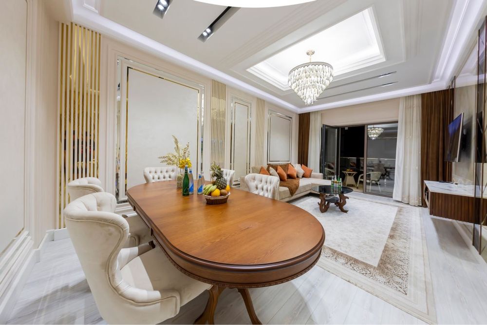 3-комнатная квартира Gardens Tashkent City 92м² панорама