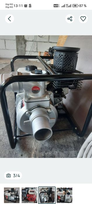 Motopompa Honda apa